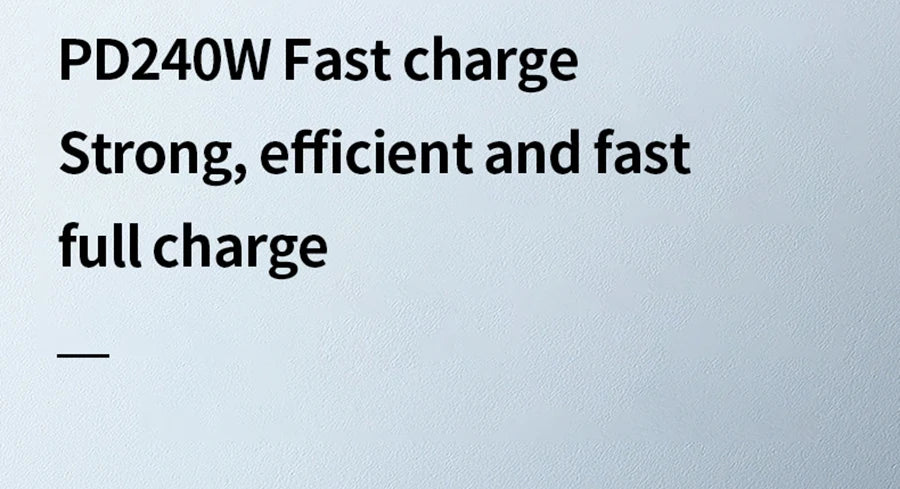 High-Speed USB4 240W Type-C Charging & Data Cable (40Gbps, 8K Display)